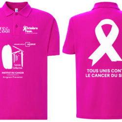Polo "Octobre Rose" ROSE
